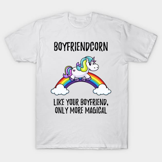 boyfriend unicorn T-Shirt by IndigoPine